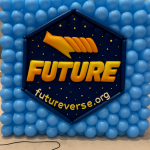 Thumbnail of the 'future' hexlogo balloon wall